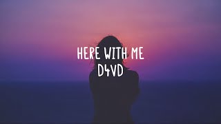 d4vd - Here With Me (Lyrics)