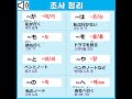 일본어 문법 조사 한눈 정리!