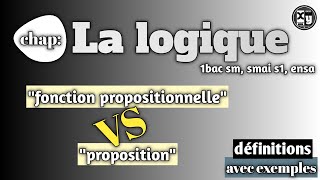 Proposition Fonction Propositionnelle Logique 1Sm Smai
