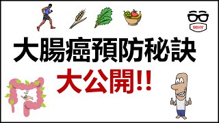 如何預防大腸癌? 大腸癌預防飲食有哪些?｜大腸癌系列｜WHY WHITE癌症系列