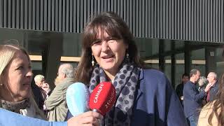 Laura Borràs visita l'Ebre per encarar les eleccions municipals al territori