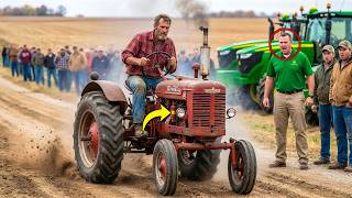 A Farmer Replaced His Farmall Engine With a Modern John Deere — No One Saw This Coming