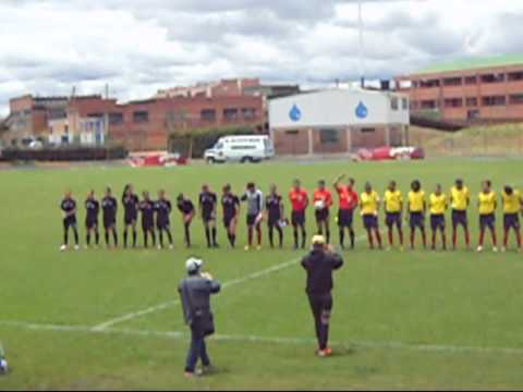 COLOMBIA VS. MXICO FEMENINO - HIMNO.wmv