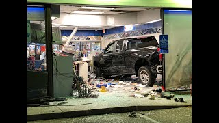 Drunk driver crashes truck into XtraMart store in Oxford, Ma