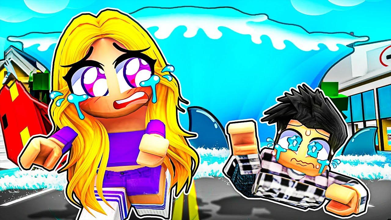 Survivre au TSUNAMI qui Détruit La Ville de Brookhaven !