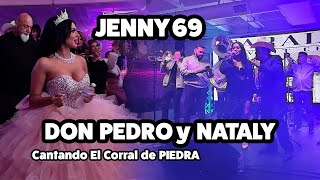 JENNY 69 BAILANDO CON EL CORRAL DE PIEDRA DE DON PEDRO RIVERA Y SU NOVIA NATALY