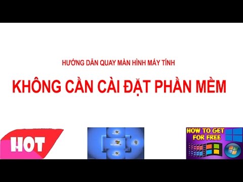 HƯỚNG DẪN QUAY MÀN HÌNH MÁY TÍNH KHÔNG CẦN CÀI ĐẶT PHẦN MỀM