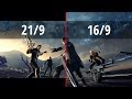 FFXV Ultrawide 21/9 vs 16/9: Graphics & FPS Comparison