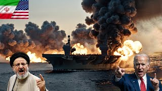 Iran Attacks US Aircraft Carrier! the Biggest Crisis in the Middle East War