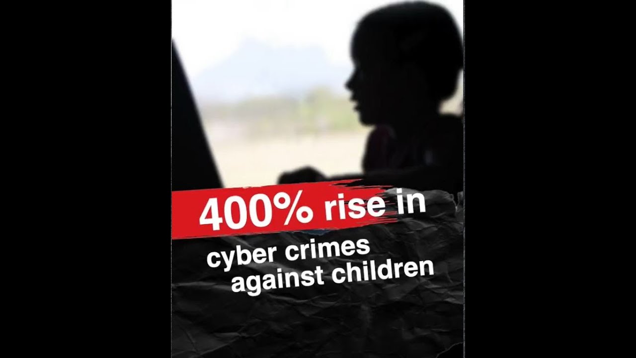 400% increase in cyber crimes against children - YouTube