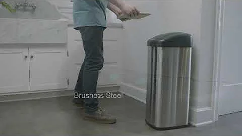 FDW 13 Gallon Touch-Free Sensor Automatic Stainless-Steel Trash Can Kitchen Reviews