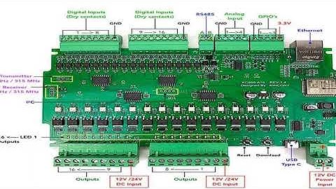 A16 ESP32 ESPHome Program Development Board Home Assistant Tasmota DIY Module Arduino WiFi