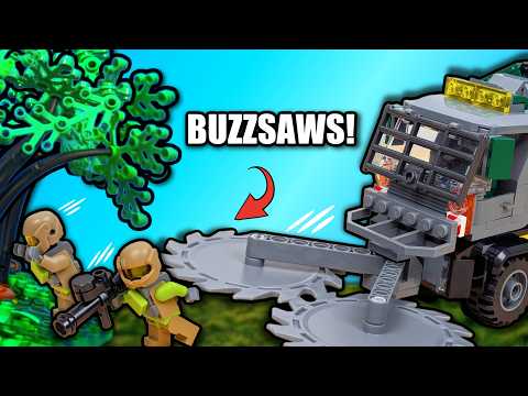 I Built a Jungle Clearing LEGO Army + A SECRET Military Base!