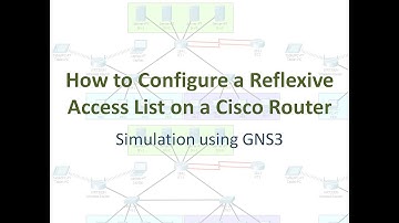 How to Configure a Reflexive Access List on a Cisco Router