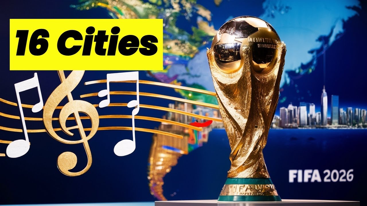 ⚽FIFA World Cup 2026 Anthem | 16 Cities, One Dream