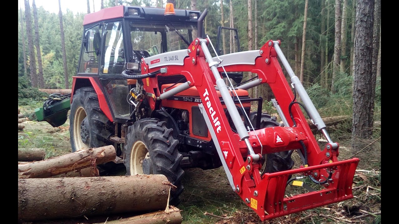 Zetor 7340 Turbo - plně vytížený