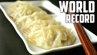 Most Dumplings Eaten in One Minute (Guinness World Records)