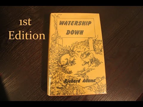 Watership Down by Richard Adams (1972 Rex Collings First Edition)