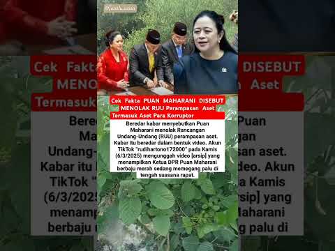 Puan Maharani Lah Yg Paling Brperan Banyak Blakangan Ini Dalam Pengesahan Aset UU TNI Shortsfeed