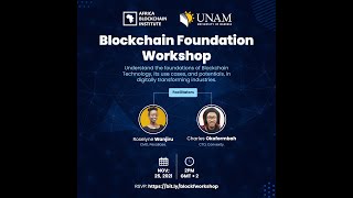 Blockchain Foundations Workshop