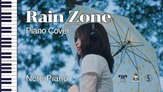 [โน้ตเปียโนง่าย] Rain Zone - piano cover