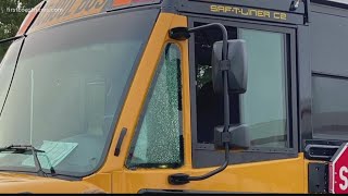2 Clay County school buses shot with BB gun