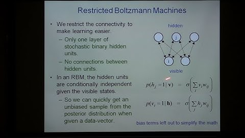 Deep Learning with Multiplicative Interactions | Geoffrey Hinton [2010]