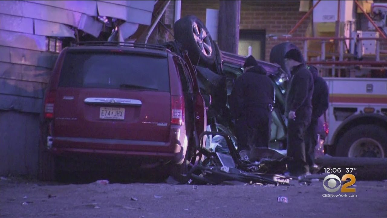 Teen Pair Killed When Stolen Car Slams Into Home - YouTube