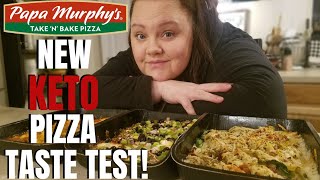 Papa Murphys | New Keto Pizza Taste Test | Review