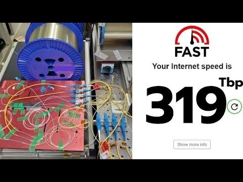 El invento que puede aumentar un millón de veces la velocidad de tu internet, 319 Tbps