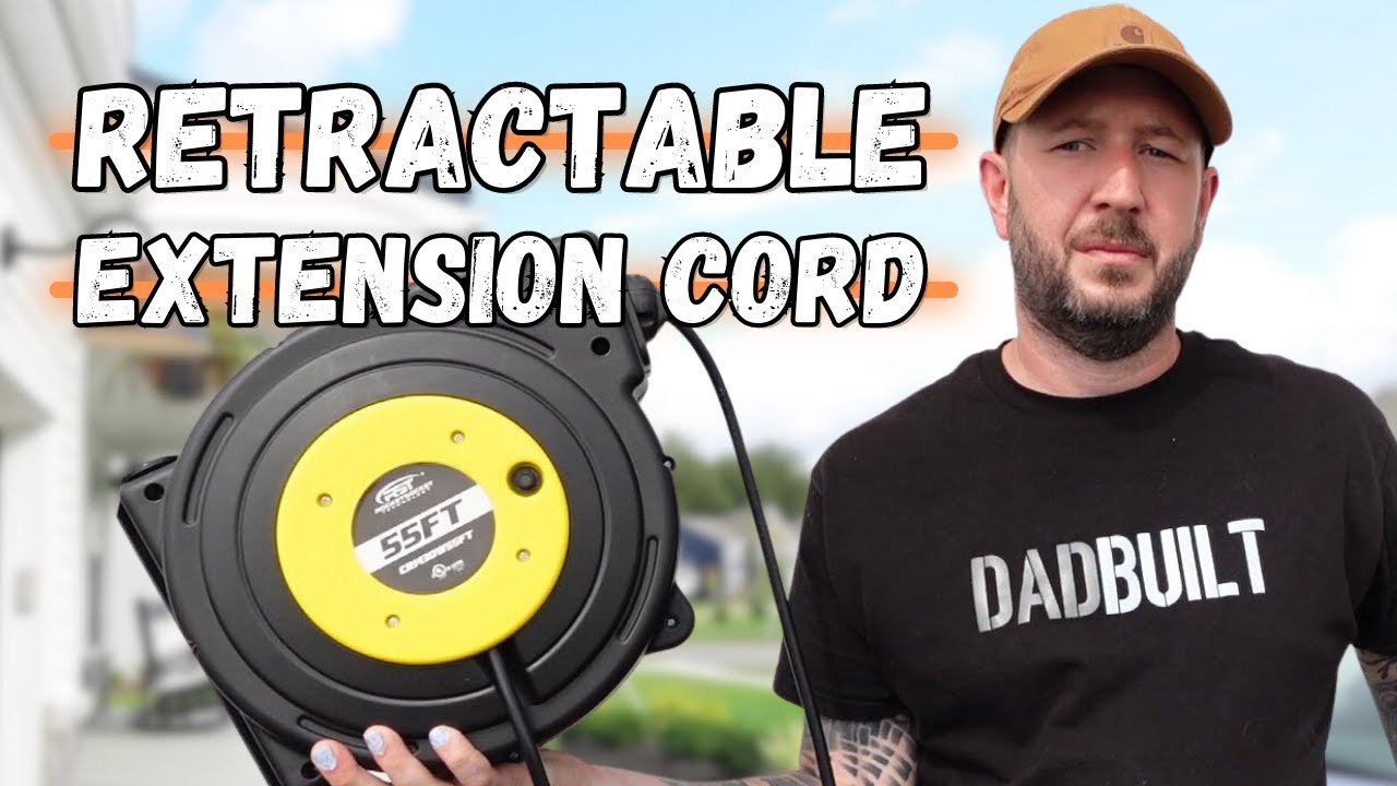 Install & Review of a Retractable Extension Cord 