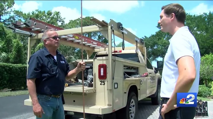 What do lightning protection systems for the home look like