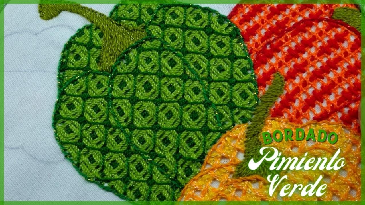 Diseño de PIMIENTOS (verde) 🫑 Un Mundo Maravillisa