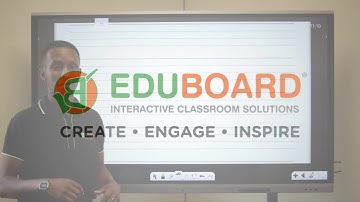 The EduBoard EduTouch: How to use the Handwriting Recognition and Text To Speech features