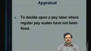 Lecture - 22 Performance Appraisal 1