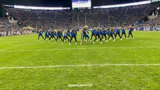 'Wop'  BYU Cougarettes and Cosmo Cougar  2021 timeout routine