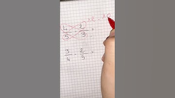 حساب الأعداد الكسرية بطريقة سهلة و مبسطة #رياضيات #mathematics #الكسور #shorts_video