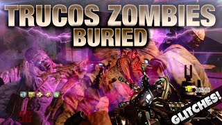 BLACK OPS 2 LOS MEJORES TRUCOS NO PARCHEADOS DE BURIED ZOMBIES 1.19 RONDAS INFINITAS