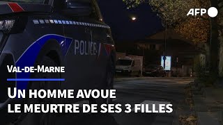 Val-de-Marne: un homme avoue le meurtre de ses trois filles, âgées de 4 à 11 ans | AFP