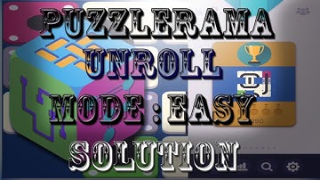 Puzzlerama Android Game-play (Unroll Easy Level 01-25)