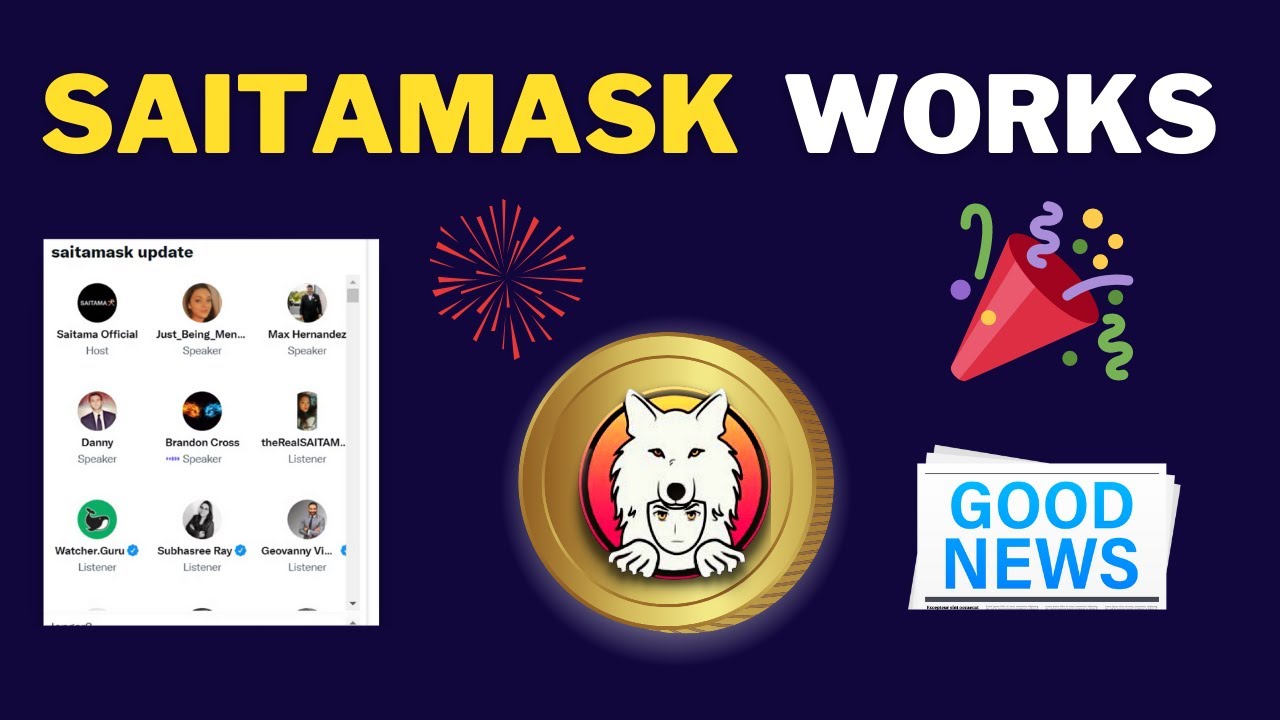 Saitama Inu (SaitaMask Working Q&A Community Celebration) Saitama inu news update | saitamask news