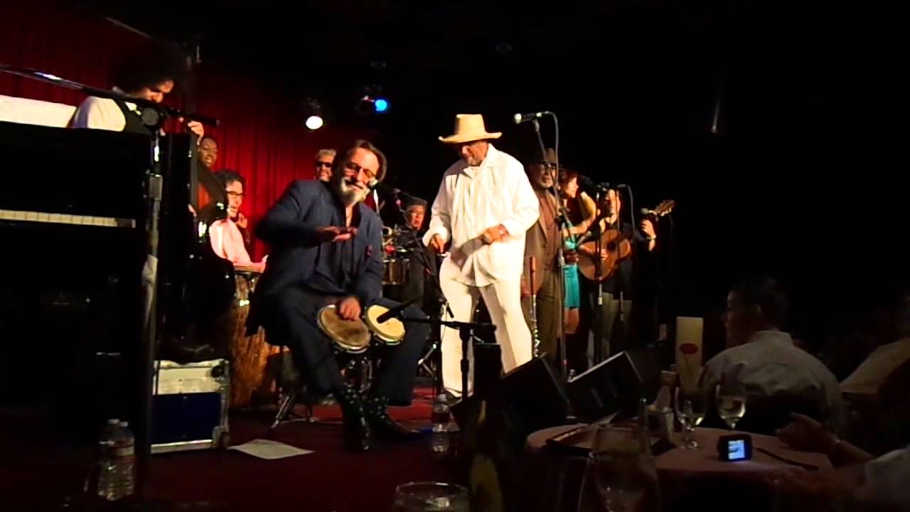 Andy Garcia on the Bongos