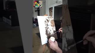 Lion King Paint Art(stayhome/maradjotthon) Szécsi János