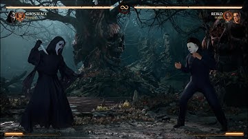 Ghostface vs Michael Myers – Mortal Kombat 1 MOD Fight (Very Hard)