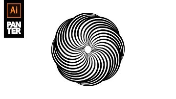 How to Create an Op Art Golden Ratio Flower | Adobe Illustrator Tutorial