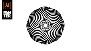 How to Create an Op Art Golden Ratio Flower | Adobe Illustrator Tutorial