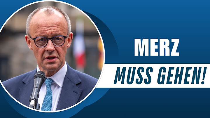 Merz deposed! CDU leadership takes stock: "You are an imposition on the country!"