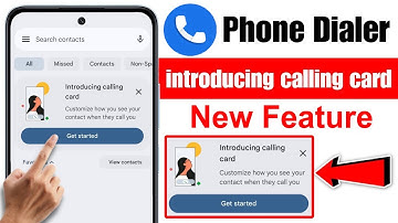 Google Dialer Calling Card Feature Kya Hai | Google Dialer Calling Card Kaise Use Kare