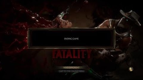 MK11 Teabag, Fatality, Gamechat on another Jade player found in ranked