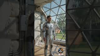 Human House VS Mars Colony ⛱️#youtubeshorts #Mars #Future #Space #House #AI